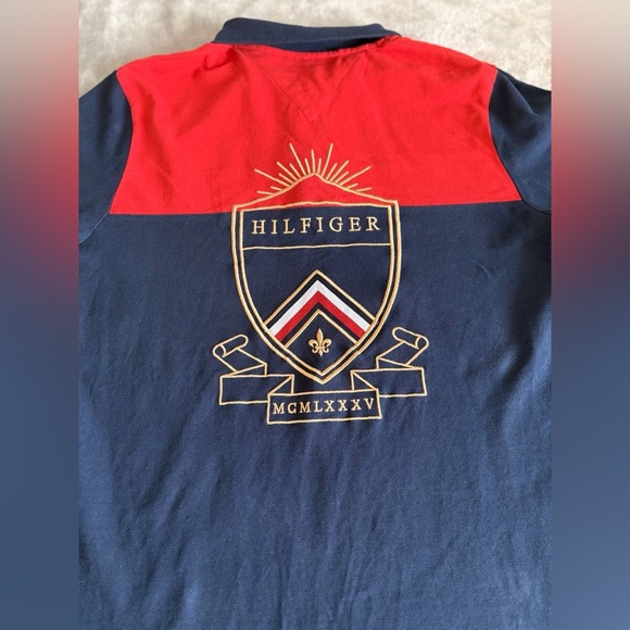 Tommy Hilfiger long sleeve polo, size L - Picture 5 of 6